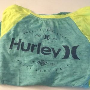 Hurley baseball t-shirt